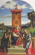 CIMA da Conegliano The Madonna and Child with St John the Baptist and Mary Magdalen dfg china oil painting reproduction